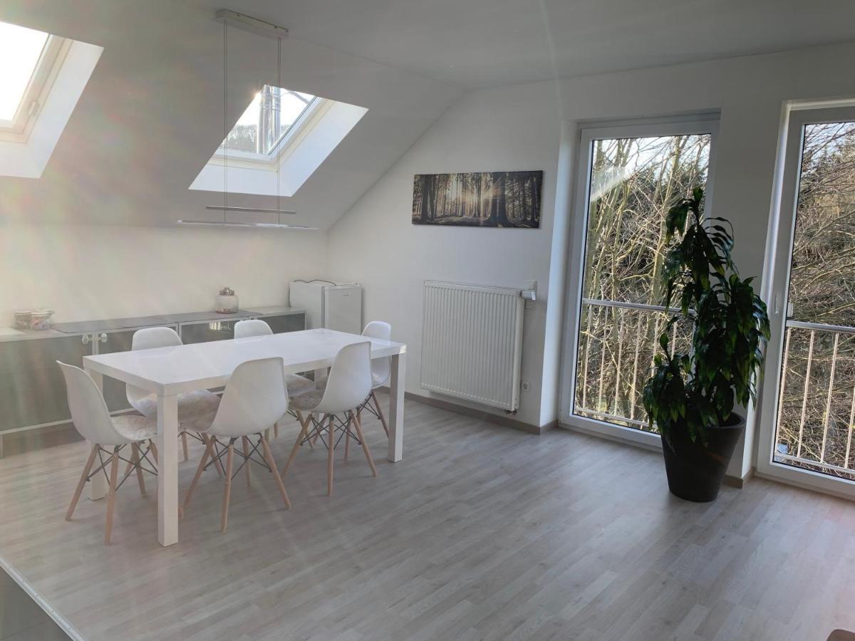 Haus Am Hang; Ferienwohnung Fernblick Stolberg  Exterior foto